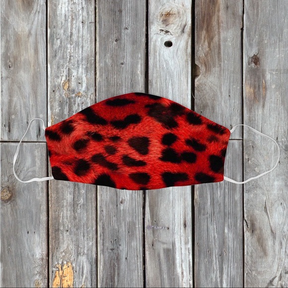 Leopard color Face Mask - Picture 2 of 5